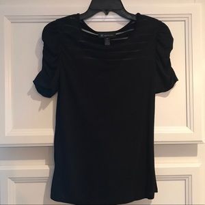 INC Black Top - Size Petite Small